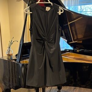 Cinq à Sept Navy Twisted Front Mini Dress size 8